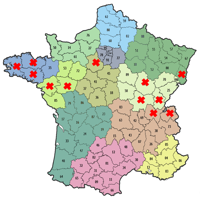 carte de France